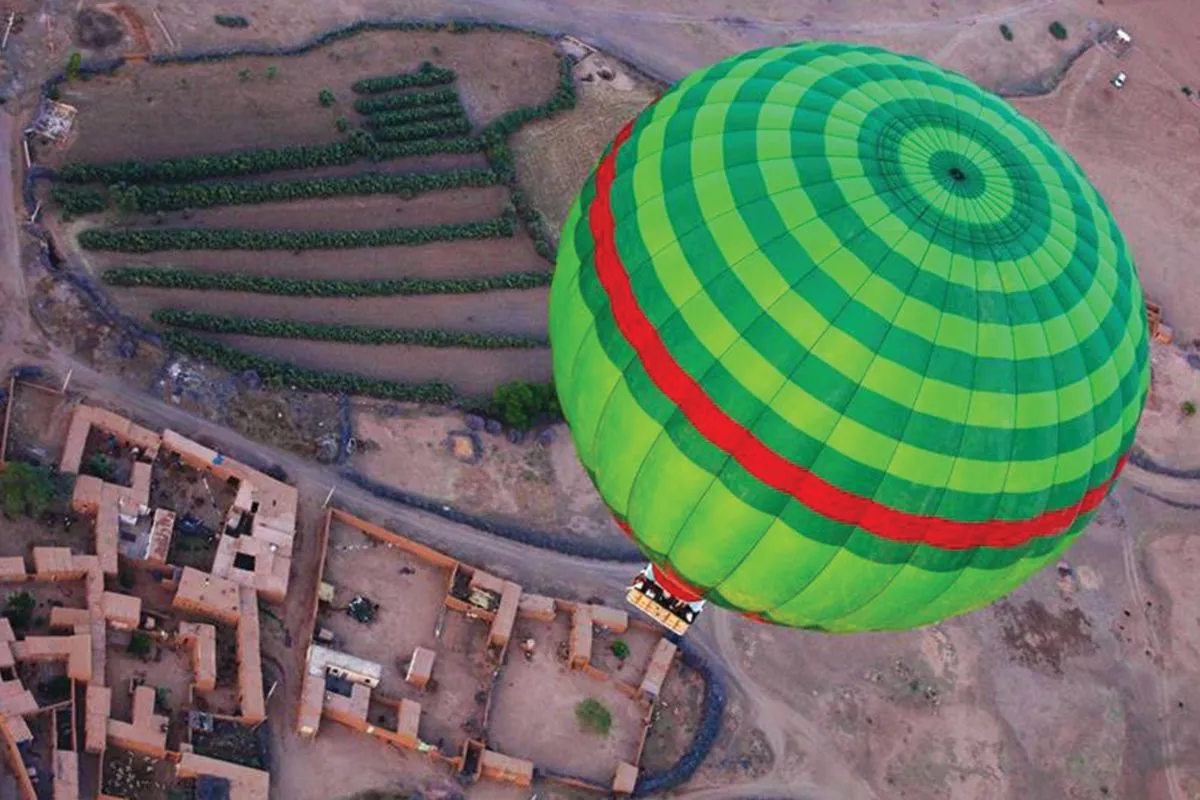 Vol en Montgolfière Marrakech avec petit déjeuner,